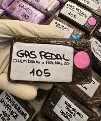 Gas Pedal 105 frozen premium hashish